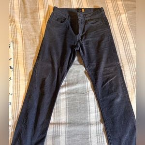 J Crew men’s slim straight corduroy pants